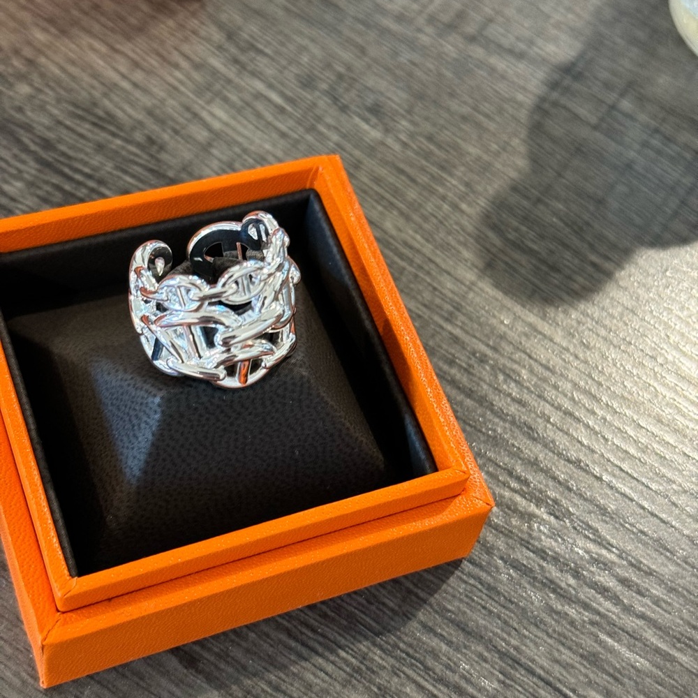 Chaine d'ancre Enchainee ring - Picture 3 of 4